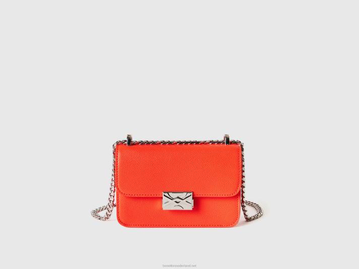 vrouwen Benetton kleine oranje tas oranje 4R62832