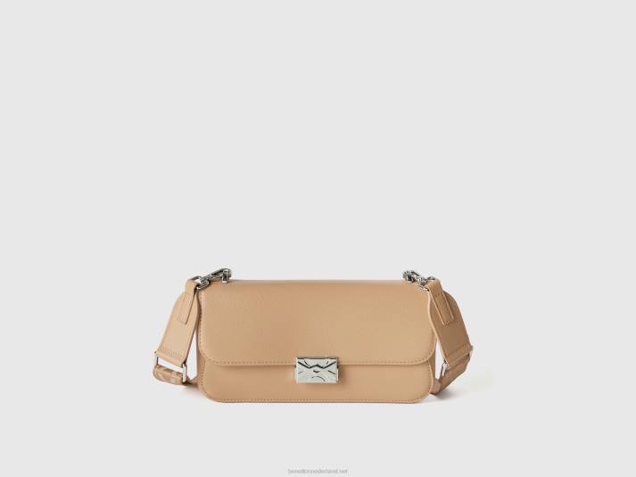 vrouwen Benetton medium beige tas beige 4R62834