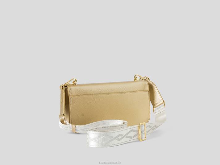 vrouwen Benetton medium goud tas goud 4R621547