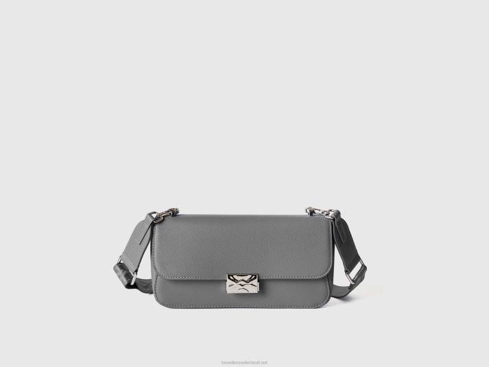 vrouwen Benetton medium grijze tas grijs 4R62720