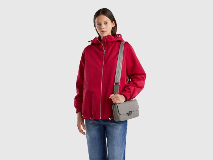 vrouwen Benetton medium grijze tas grijs 4R62720