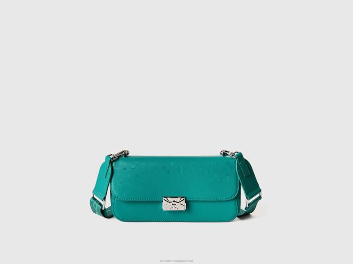 vrouwen Benetton medium groene tas groente 4R62718