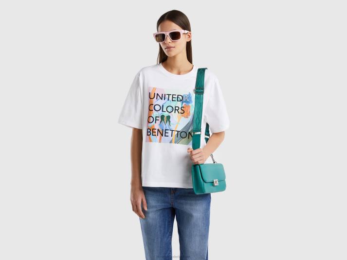 vrouwen Benetton medium groene tas groente 4R62718