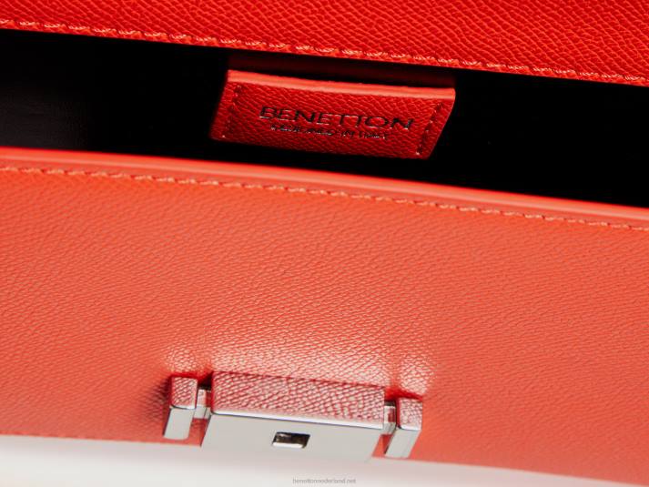vrouwen Benetton medium oranje tas oranje 4R621512