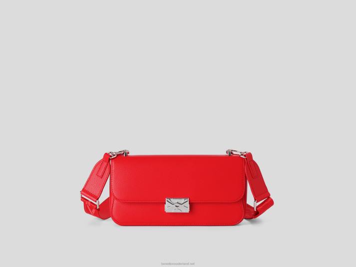 vrouwen Benetton medium rode tas rood 4R621568