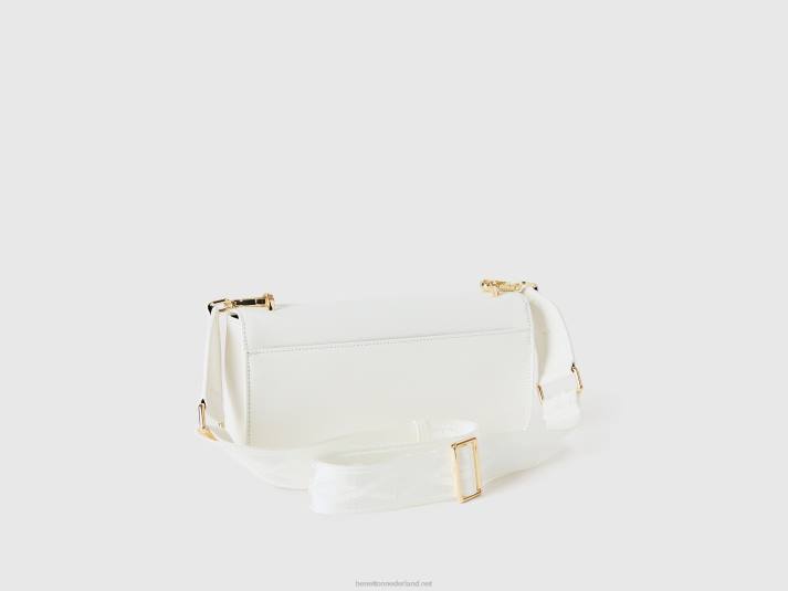 vrouwen Benetton medium witte tas wit 4R621559