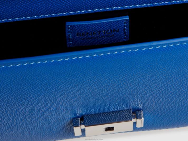 vrouwen Benetton middelgrote korenbloem blauwe tas helderblauw 4R621511