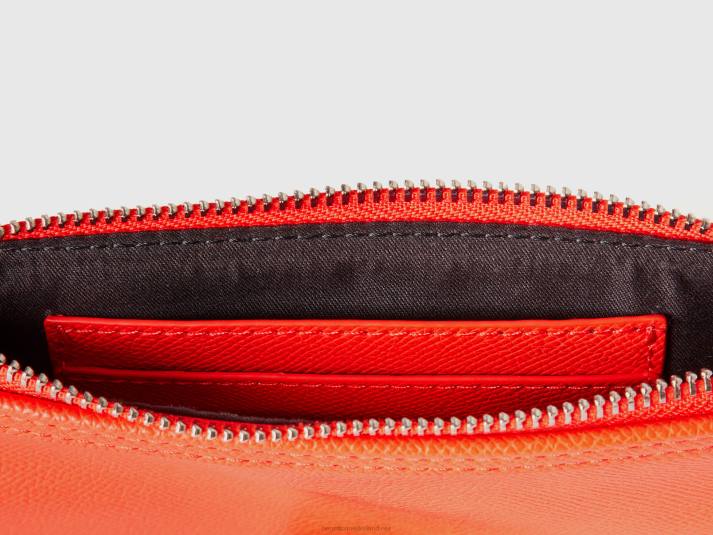 vrouwen Benetton twee tassen van imitatieleer rood 4R62730