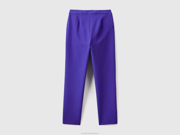 vrouwen Benetton skinny fit broek helderblauw 4R624072