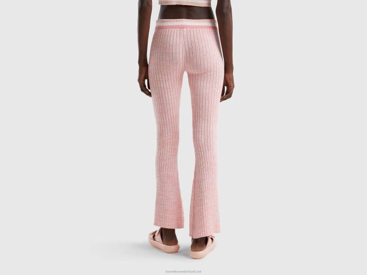 vrouwen Benetton slanke roze legging roze 4R62619