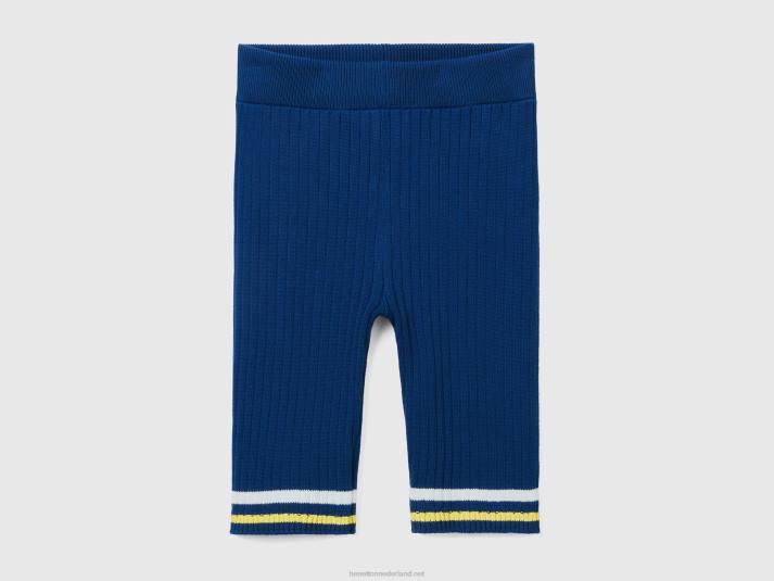 vrouwen Benetton blauwe fietsbroek blauw 4R624055