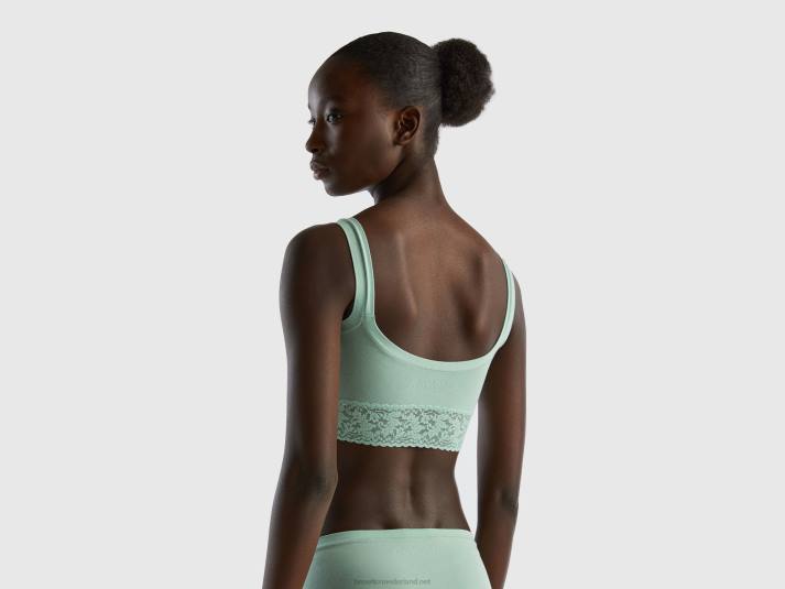 vrouwen Benetton bh van superstretch biologisch katoen groente 4R624251