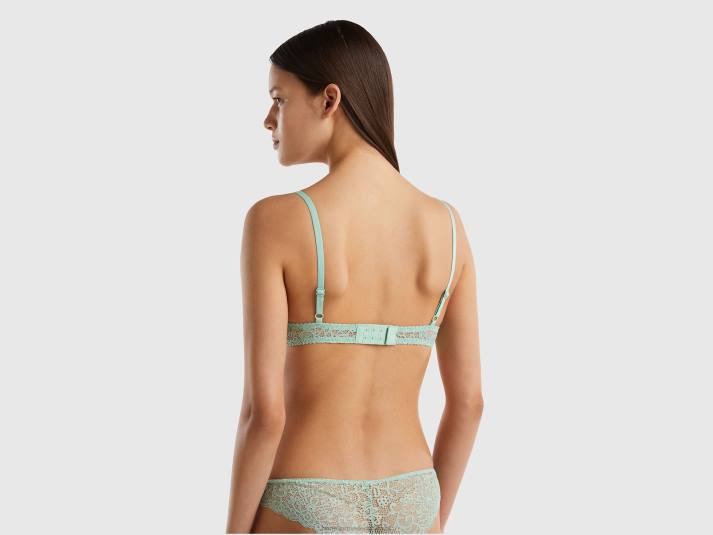 vrouwen Benetton voorgevormde bh van kant groente 4R624254