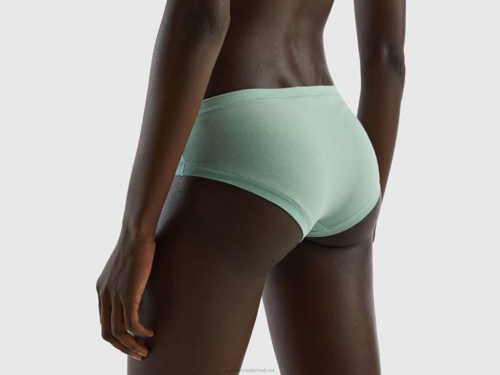 vrouwen Benetton hoogbouwondergoed van superstretch biologisch katoen groente 4R624281