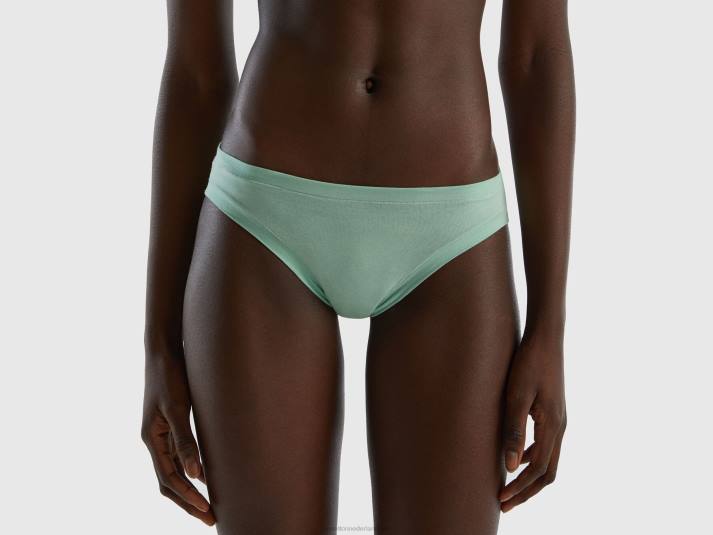 vrouwen Benetton laag uitgesneden ondergoed van superstretch biologisch katoen groente 4R62990