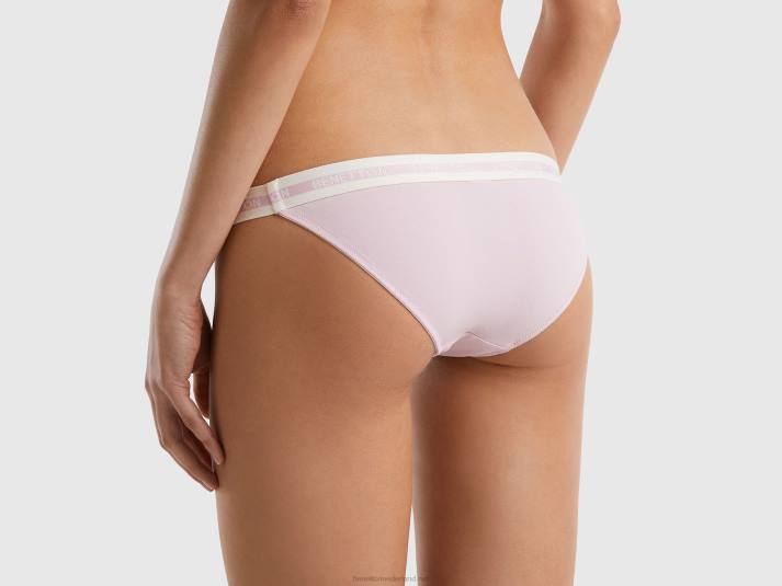 vrouwen Benetton laagbouw ondergoed van biologisch katoen lila 4R62991