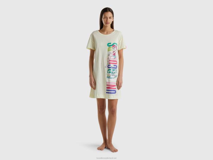 vrouwen Benetton bugs bunny & lola nachthemd vanille 4R624240