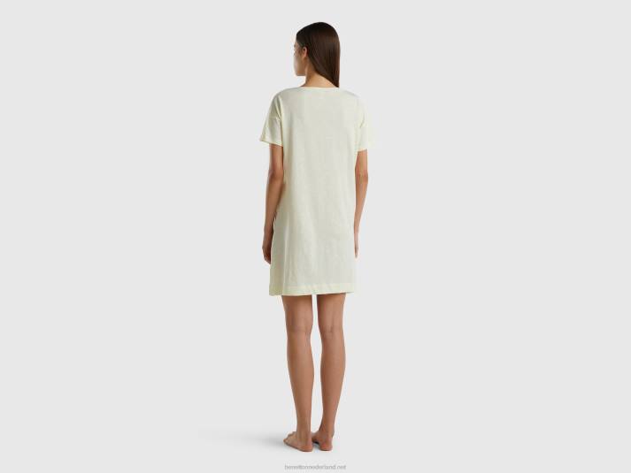 vrouwen Benetton bugs bunny & lola nachthemd vanille 4R62988