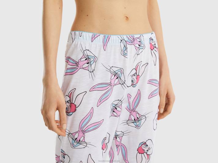 vrouwen Benetton bugs bunny pyjama veelkleurig 4R624270