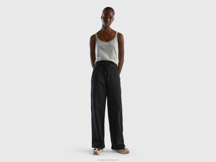 vrouwen Benetton grijze tanktop van puur katoen lichtgrijs 4R62463
